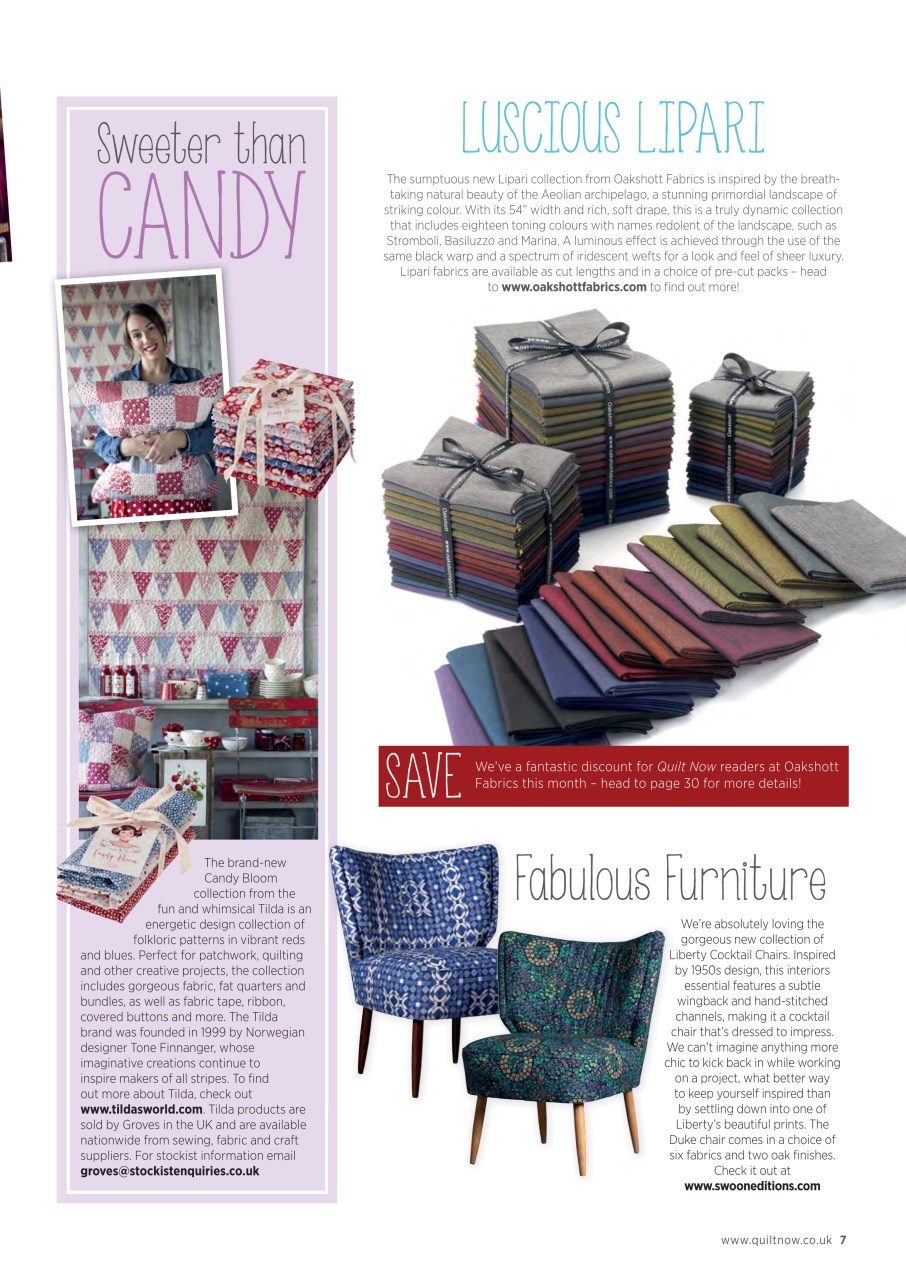 Quilt Now Magazine 23 Back Issue