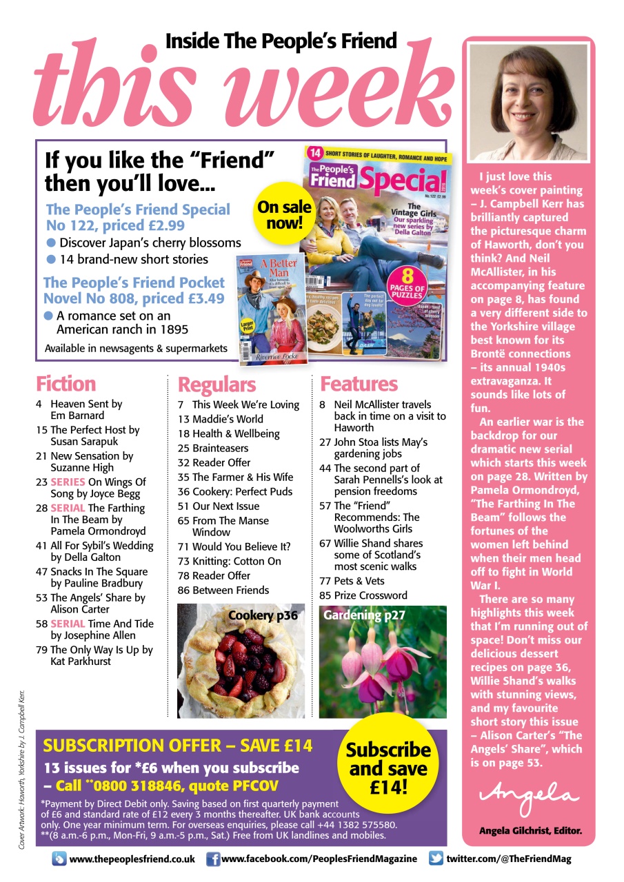 The People’s Friend Magazine 07/05/2016 Back Issue