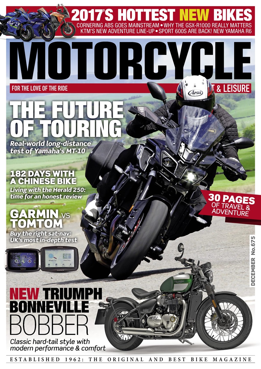 Motorcycle Sport & Leisure Magazine - December 2016 Back Issue