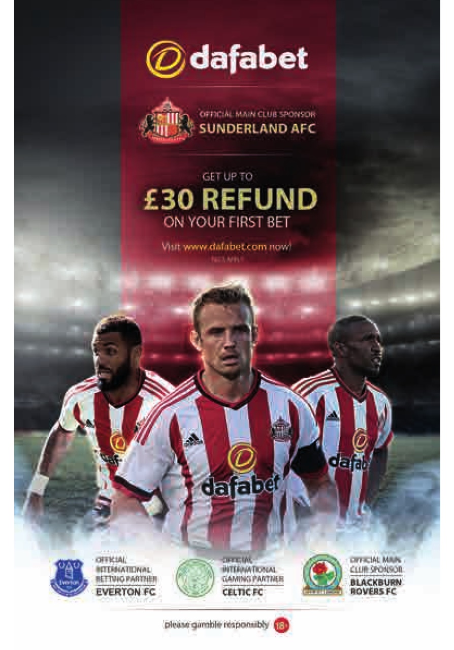 Sunderland FC Magazine - Sunderland AFC vs Chelsea ...