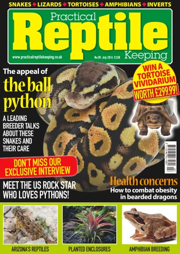 Practical Reptile Keeping Magazine - No 89- The Appeal Of The Ball ...
