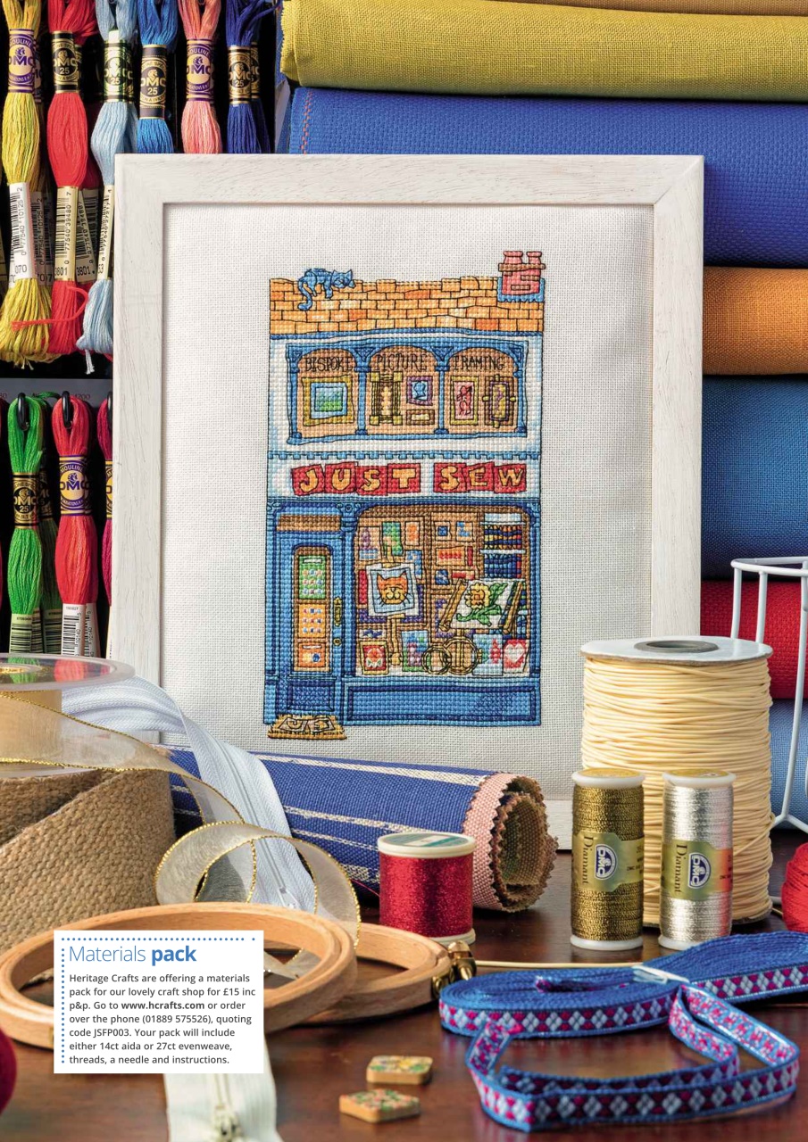 Cross Stitch Collection Magazine July 2016 Back Issue