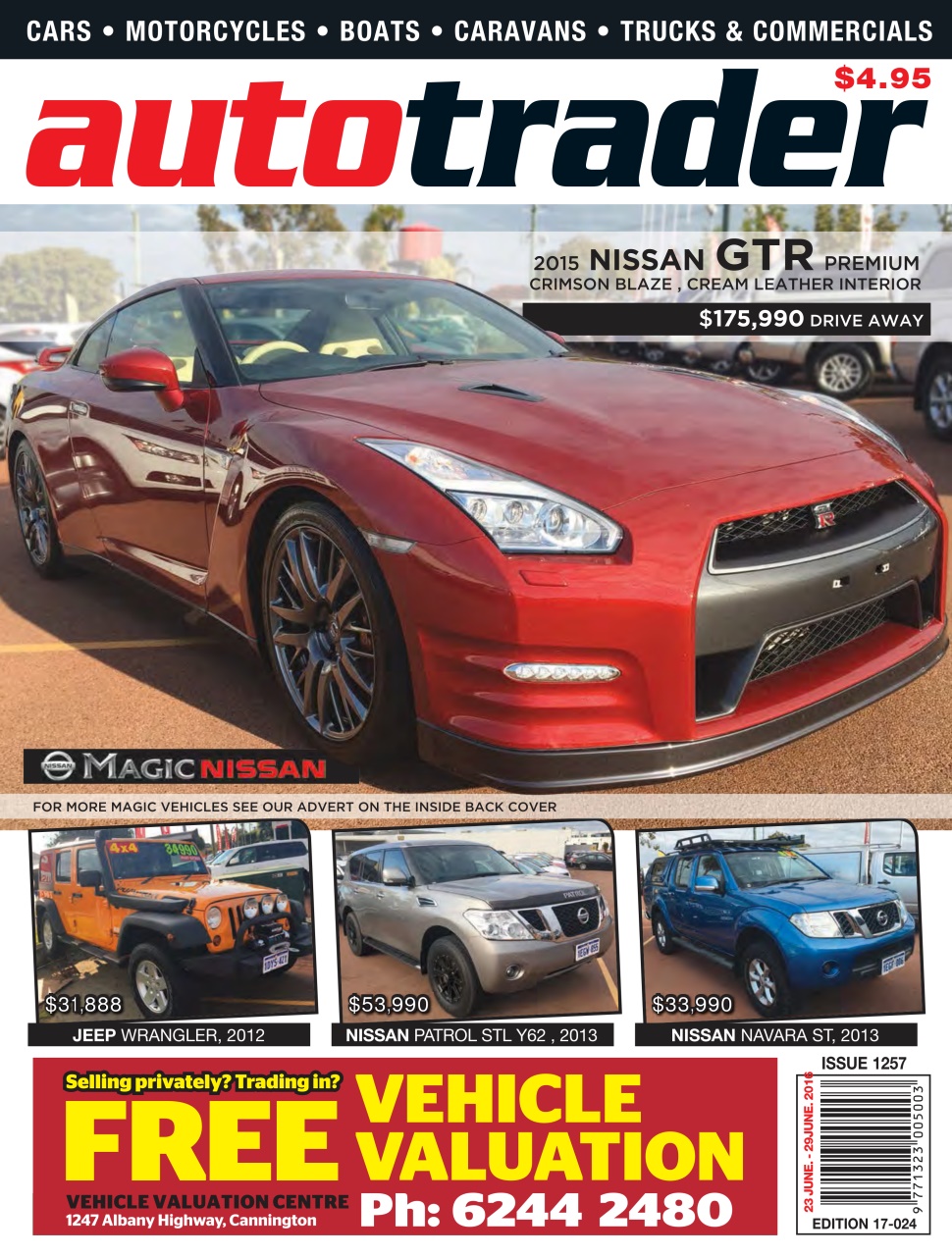 AutoTrader Magazine 17024 Back Issue