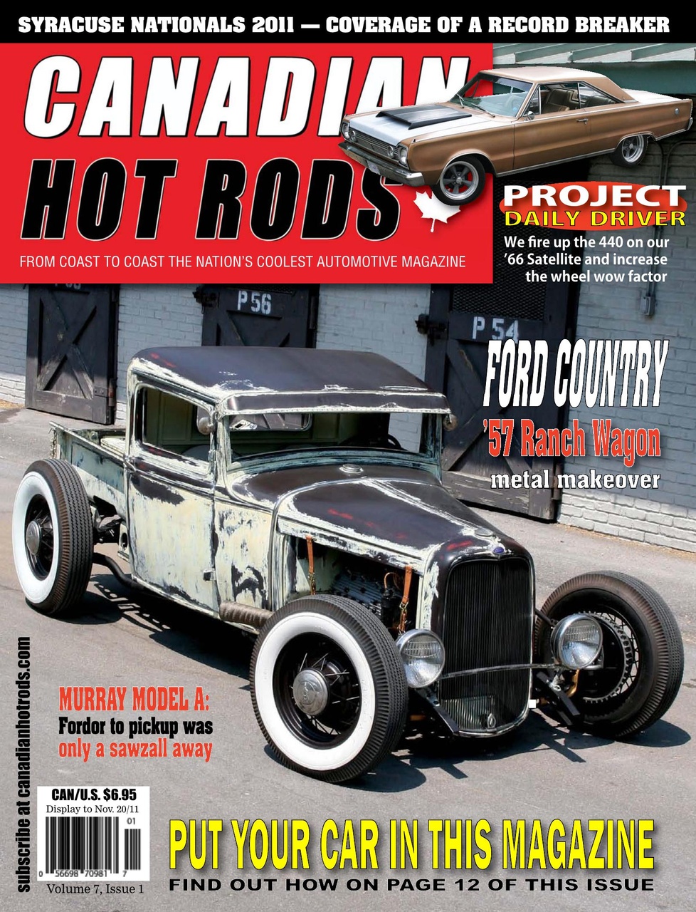 Canadian Hot Rods Magazine - Volume 7 Issue 1 Back Issue