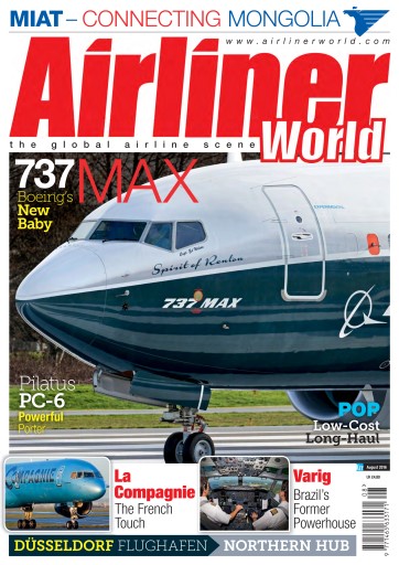 Airliner World Magazine - August 2016 Back Issue