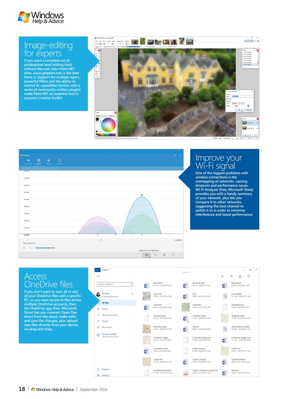 Windows Help & Advice Magazine September 2016 Back Issue