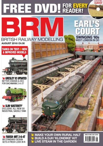 British Railway Modelling BRM Model Rail Magazines from 2016 