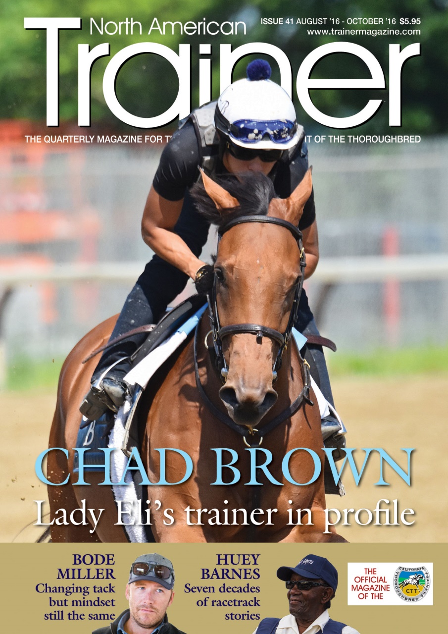 North American Trainer Magazine horse racing August 2016October