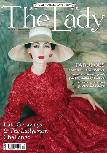 The Lady Magazine - 29th July 2016 Back Issue
