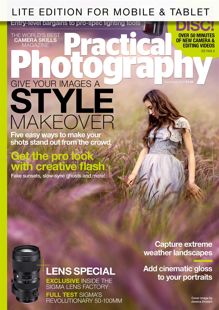 Practical Photography Magazine - September 2016 Back Issue