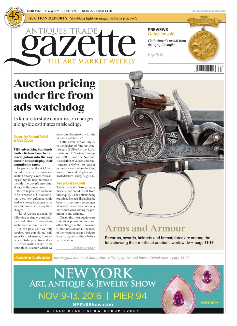 Antiques Trade Gazette Magazine ATG issue 2253 Subscriptions Pocketmags