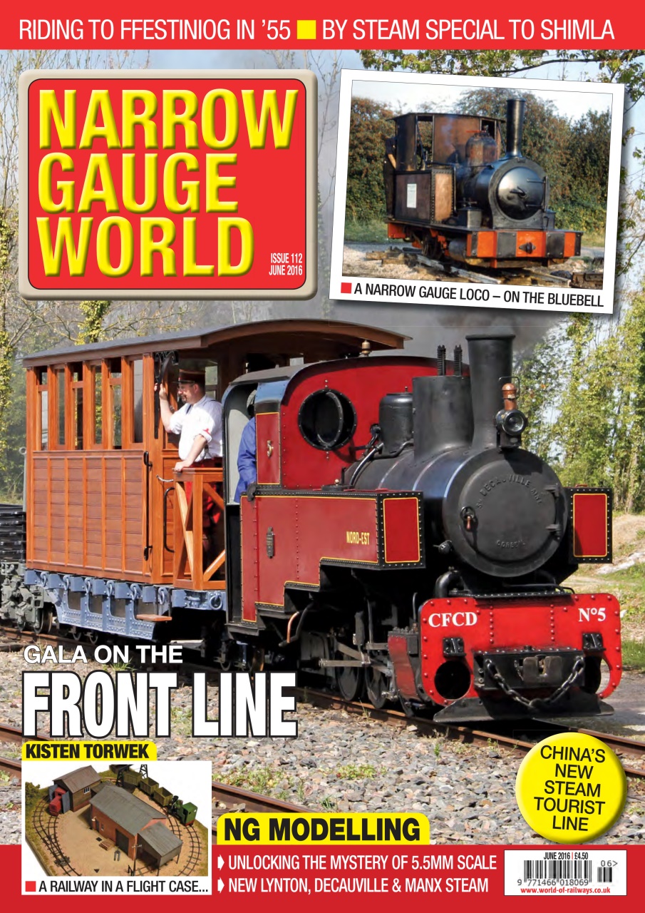 Narrow Gauge World Magazine - June 2016 Back Issue