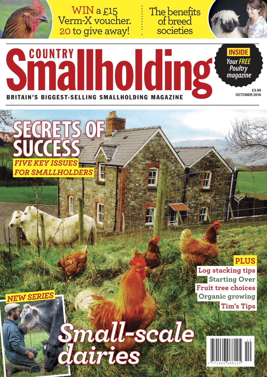 The Country Smallholder Magazine Oct16 Back Issue