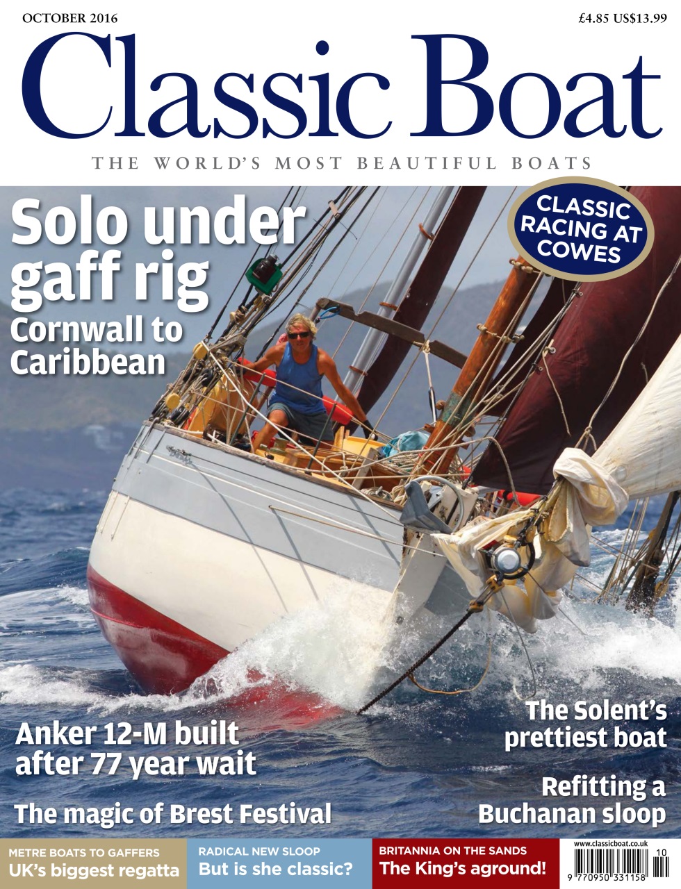 Classic Boat Magazine October 2016 Back Issue