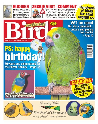 countrywide parrot food