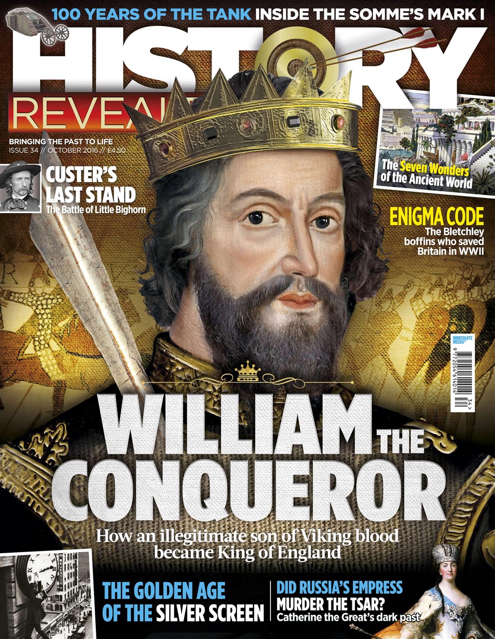 Bbc History Revealed Magazine October 2016 Back Issue