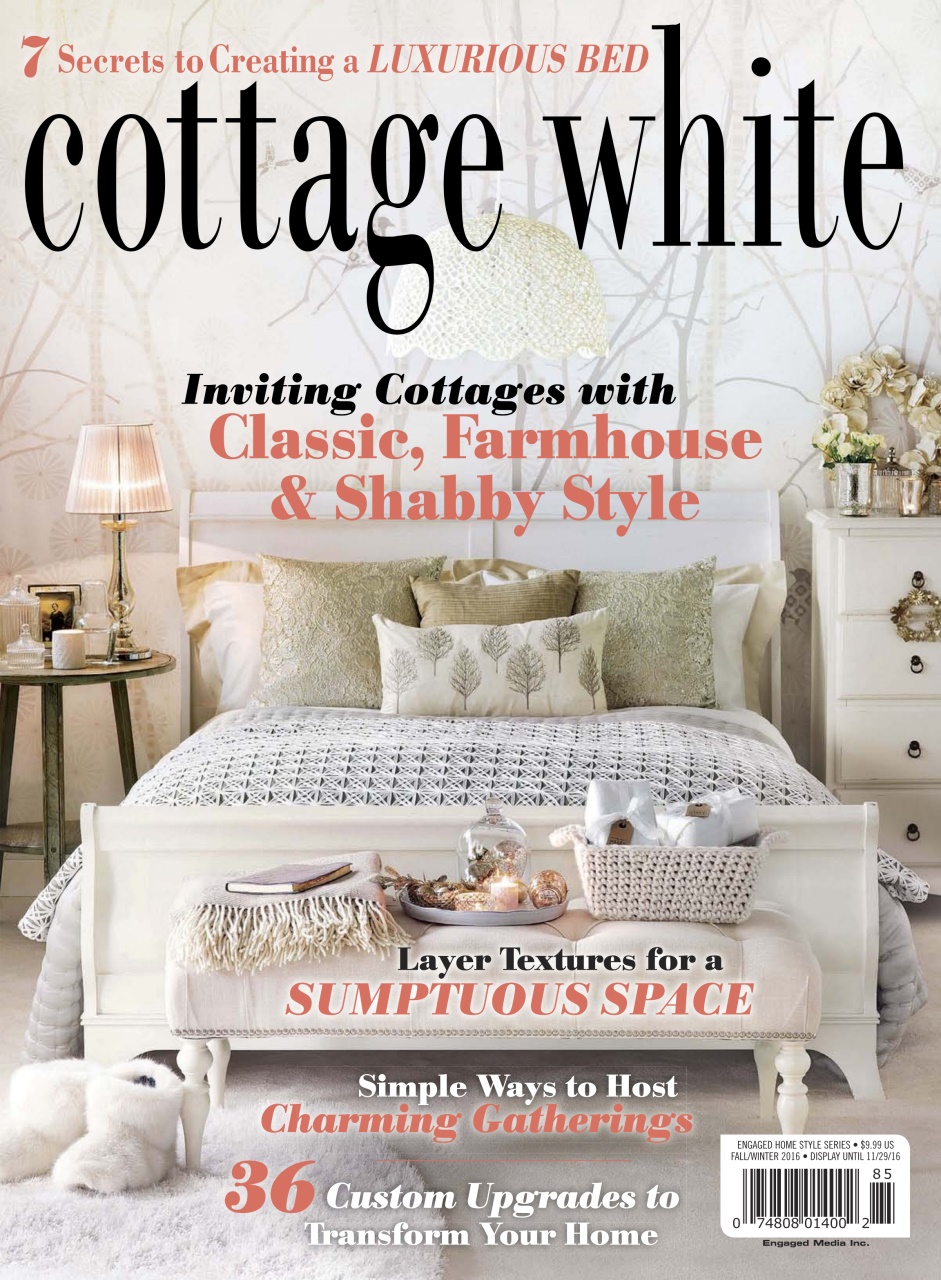 Cottages and Bungalows Magazine Cottage White FallWin 2016 Special Issue