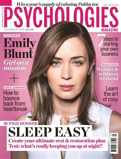 Psychologies Magazine No 134 Sleep Easy Back Issue