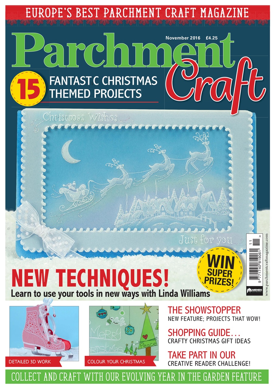 Parchment Craft Magazine November 2016 Subscriptions Pocketmags