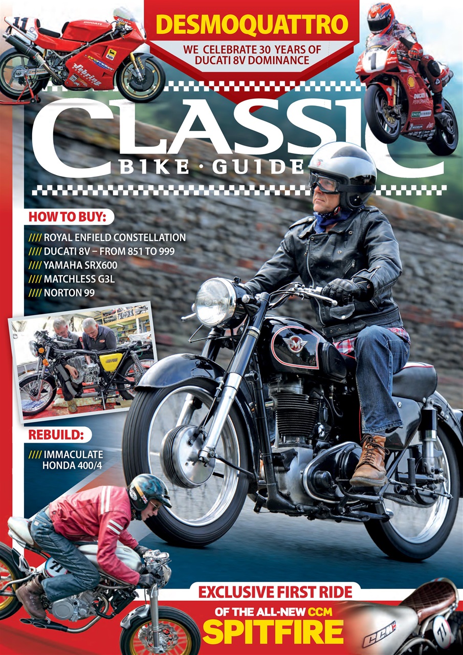 Classic Bike Guide Magazine October 2017 Back Issue