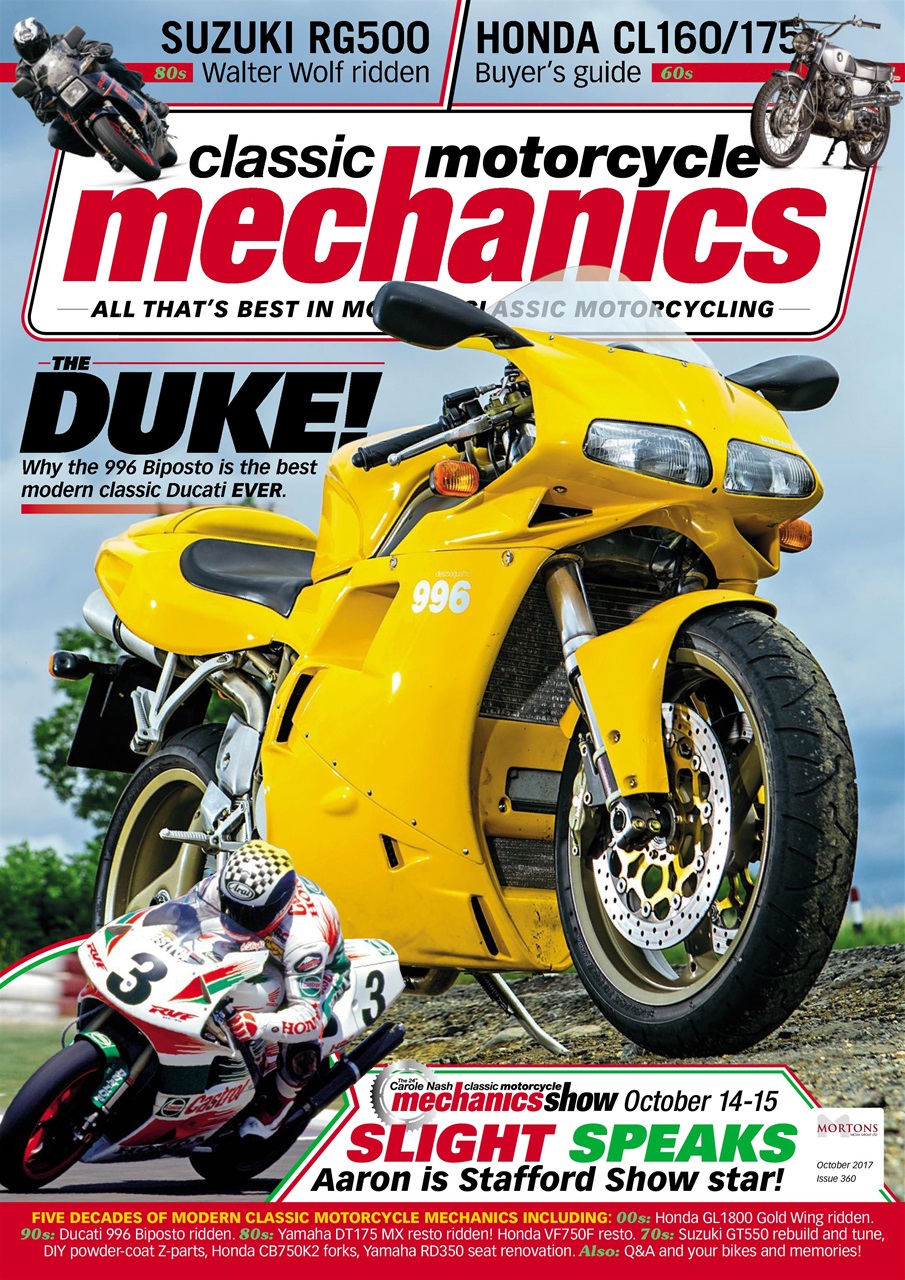 Classic Motorcycle Mechanics Magazine - October 2017 ...