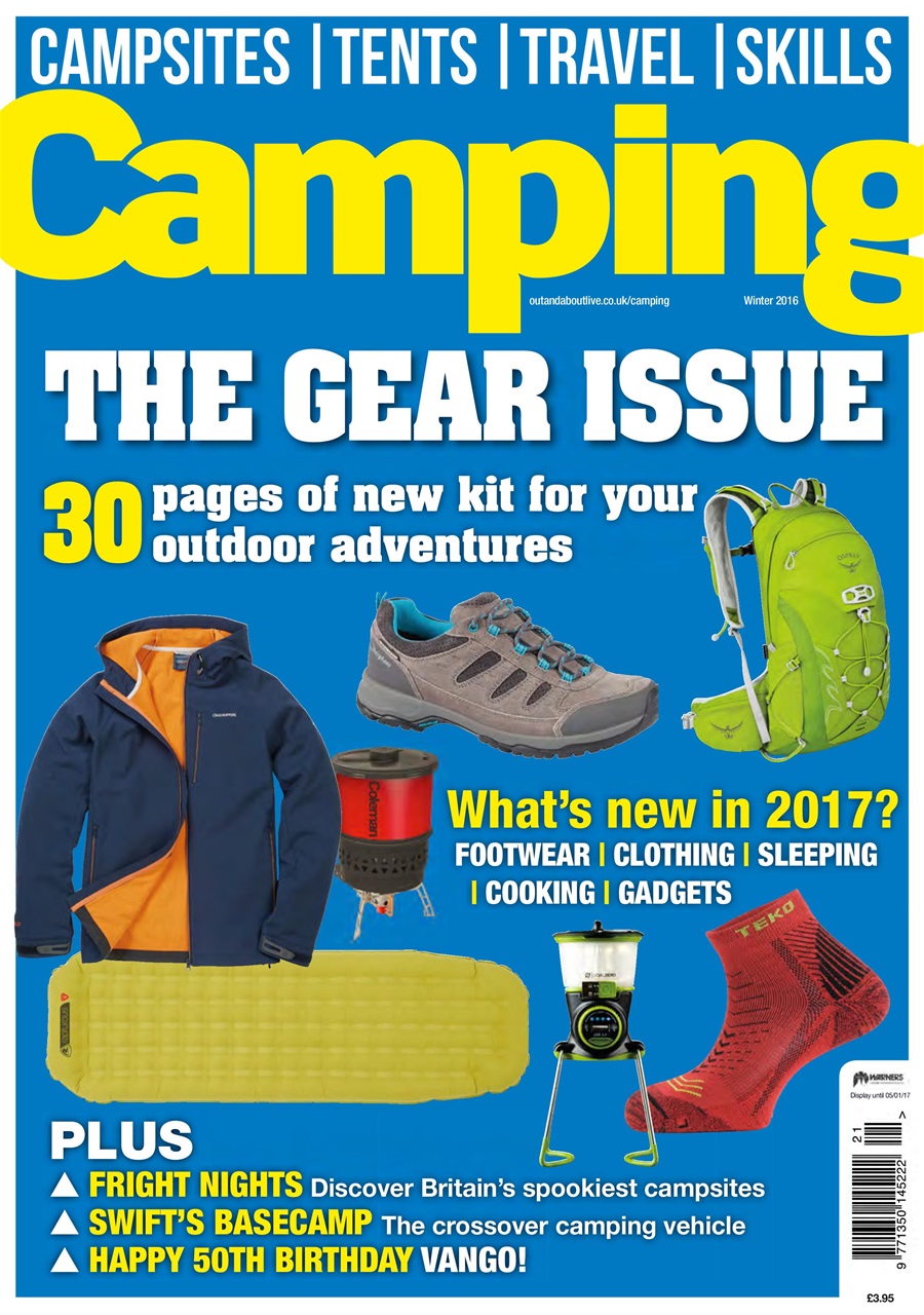 Camping Magazine Winter 2016 Back Issue