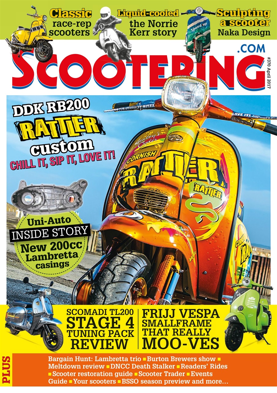 Scootering Magazine April 2017 Back Issue
