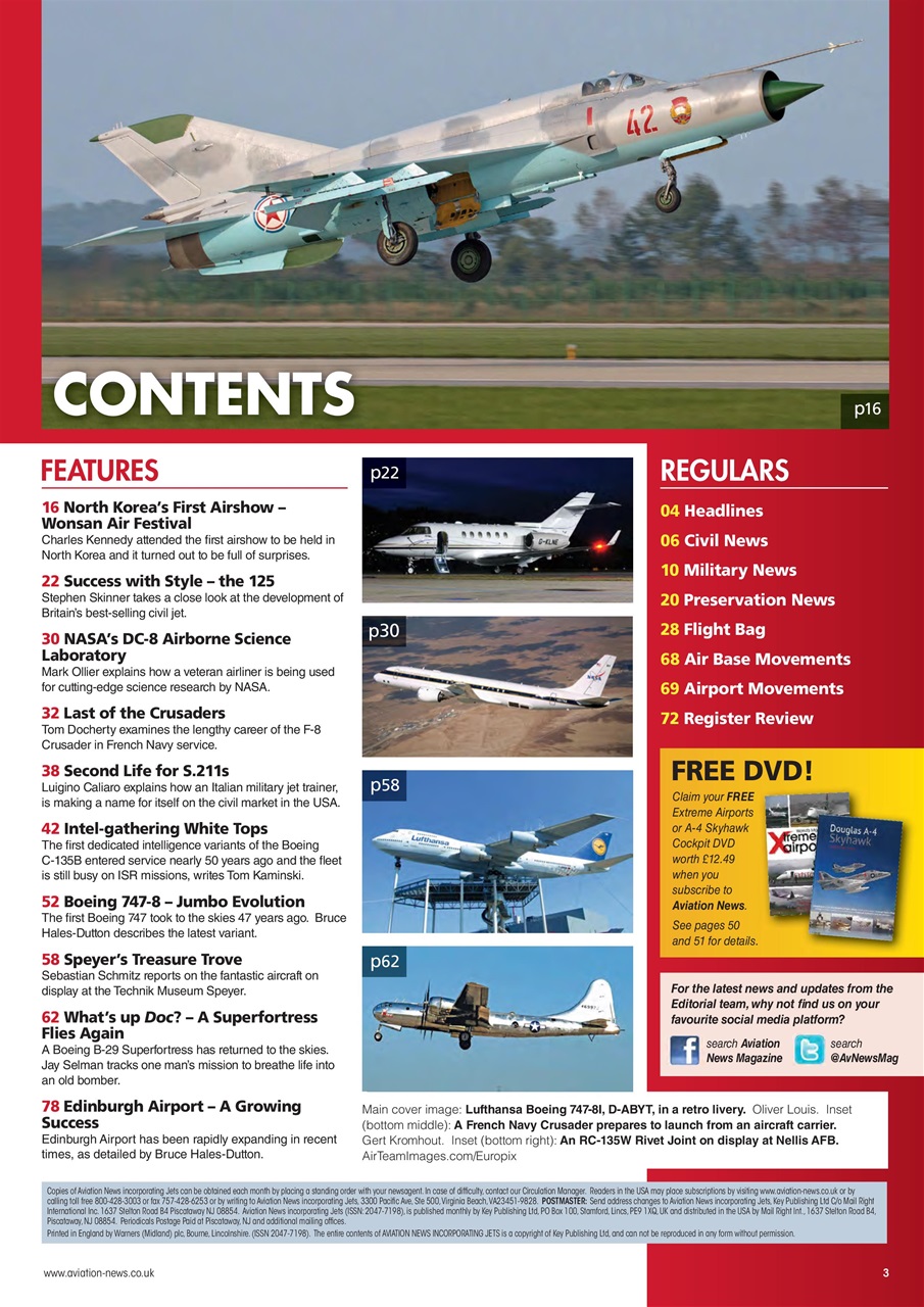Aviation News Magazine November 2016 Back Issue