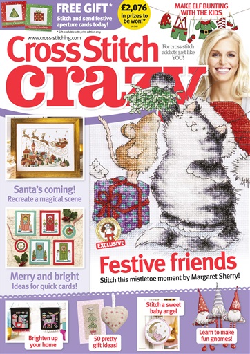 Cross Stitch Crazy Magazine - December 2016 Back Issue