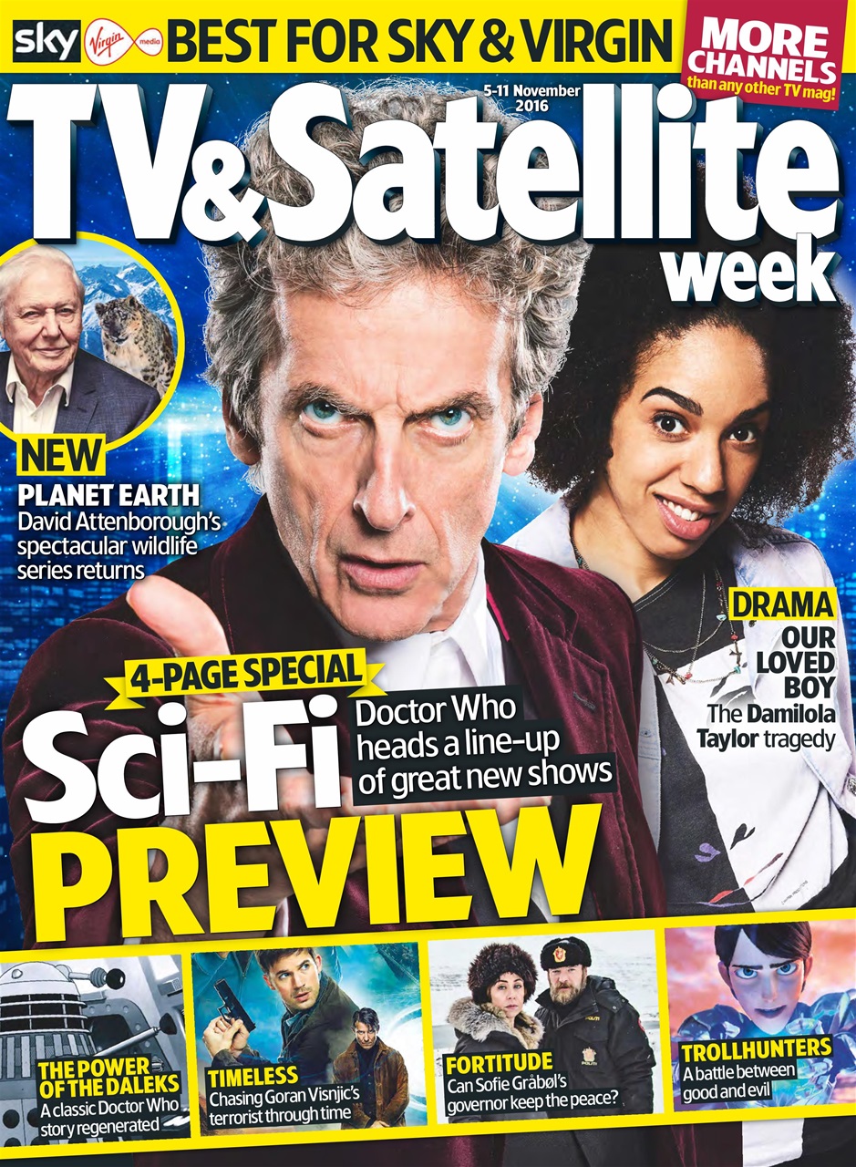 TV & Satellite Week Magazine 5th November 2016 Back Issue