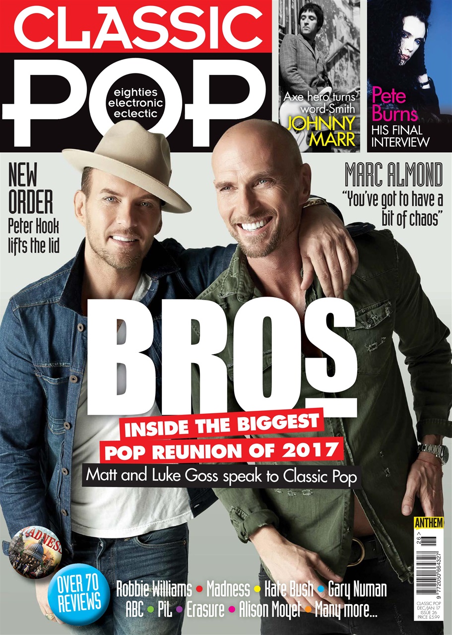 Classic Pop Magazine - Dec/Jan 2017 Back Issue