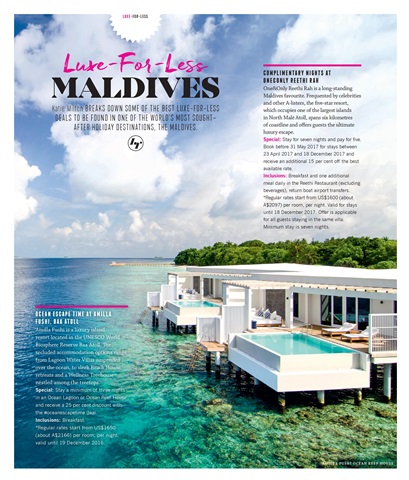 Luxury Travel Magazine - Summer 2016 Back Issue