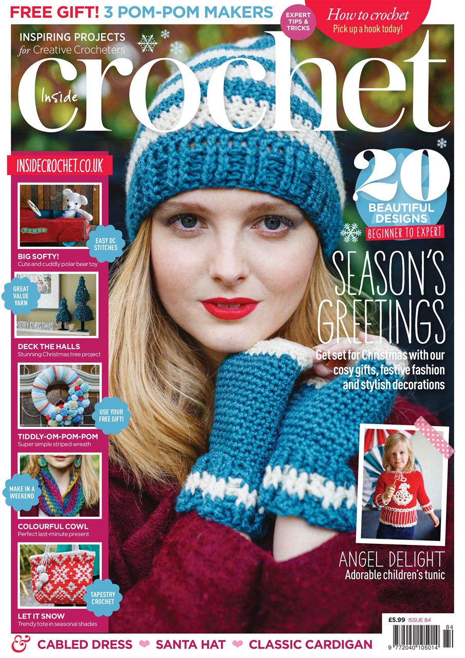 Inside Crochet Magazine Issue 84 Back Issue