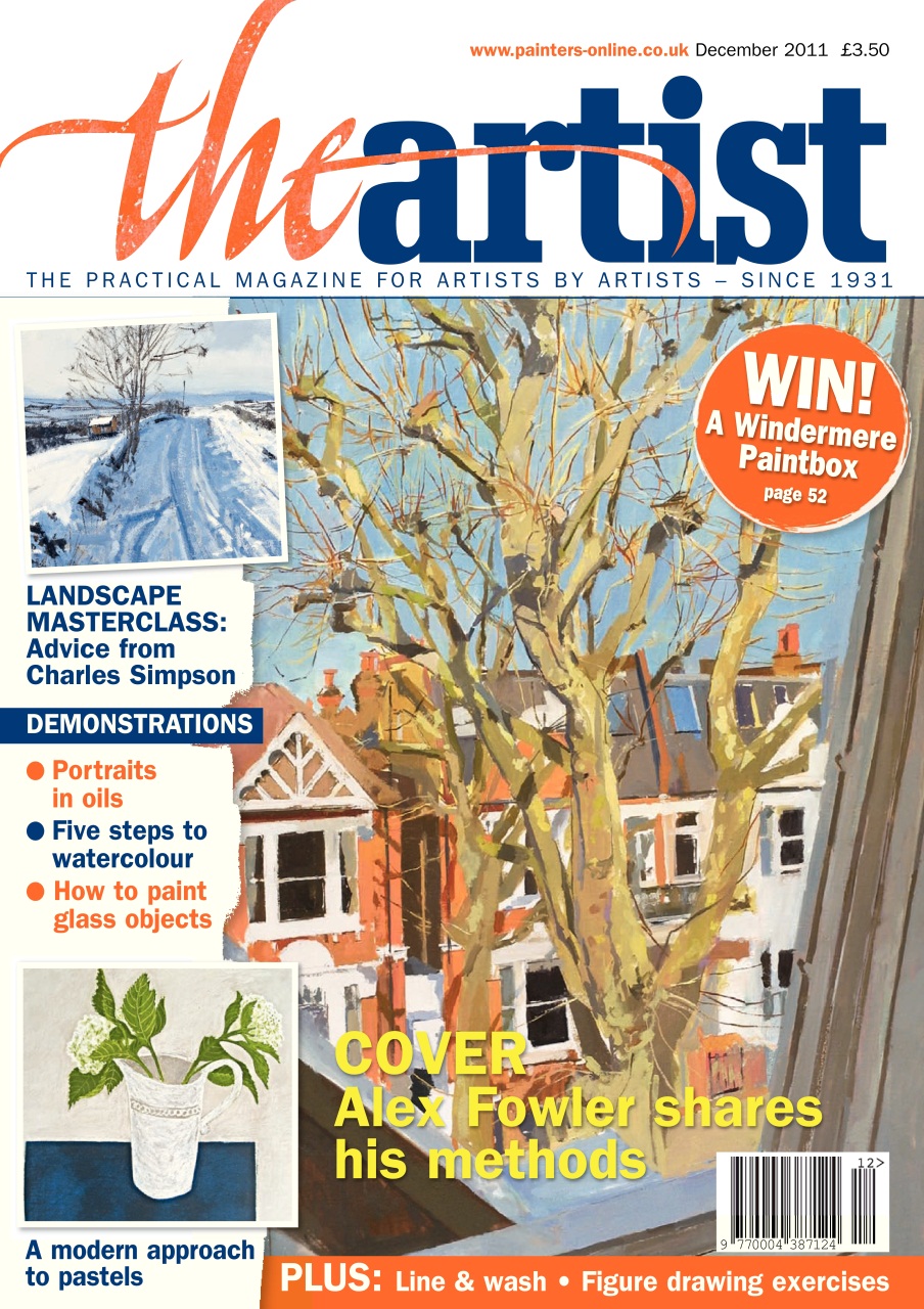 The Artist Magazine December 2011 Back Issue