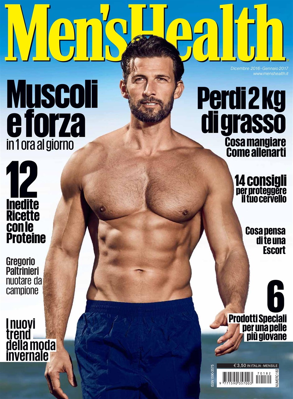 Men's Health Italia Magazine Men's Health dicgen 2017 Back Issue
