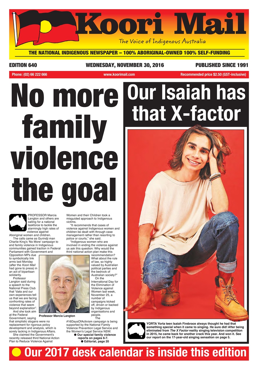 Koori Mail Magazine 640 Back Issue