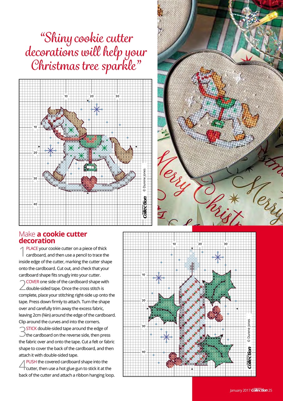 Cross Stitch Collection Magazine January 2017 Back Issue