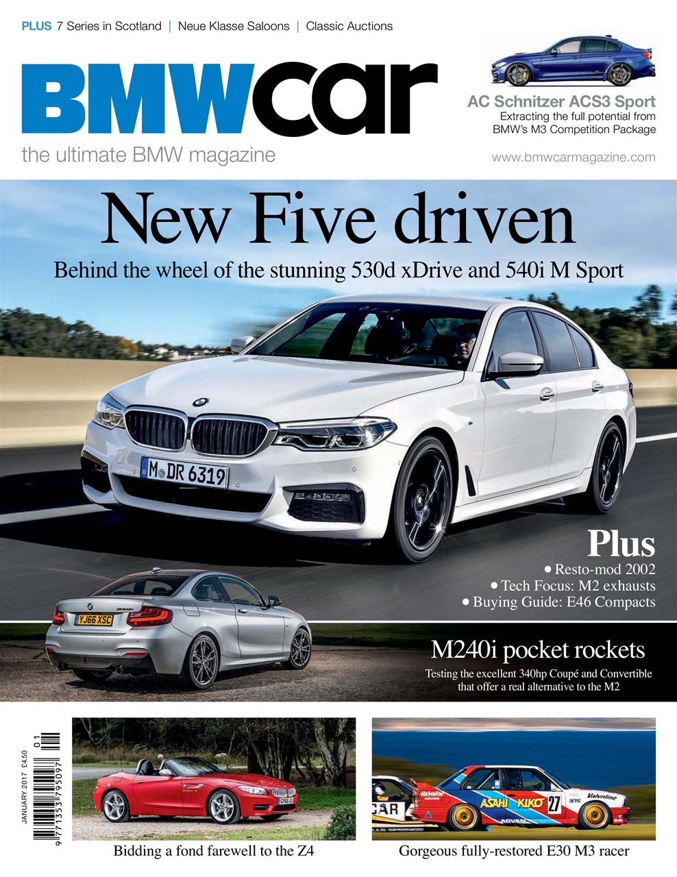 BMW Car Magazine January 2017 Back Issue