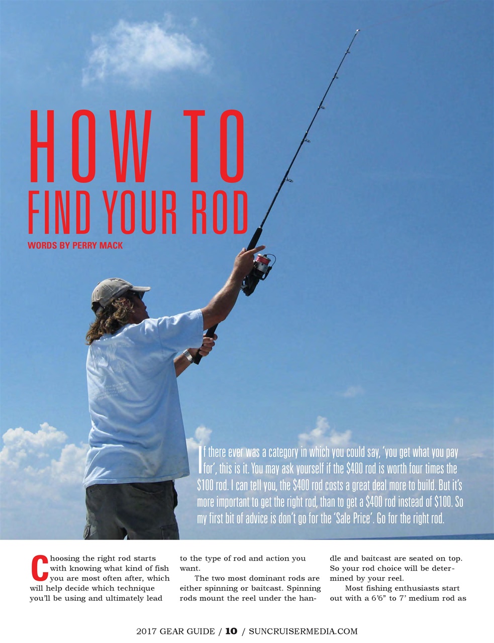 Sport Fishing Guides Magazine Fishing Gear Guide Back Issue