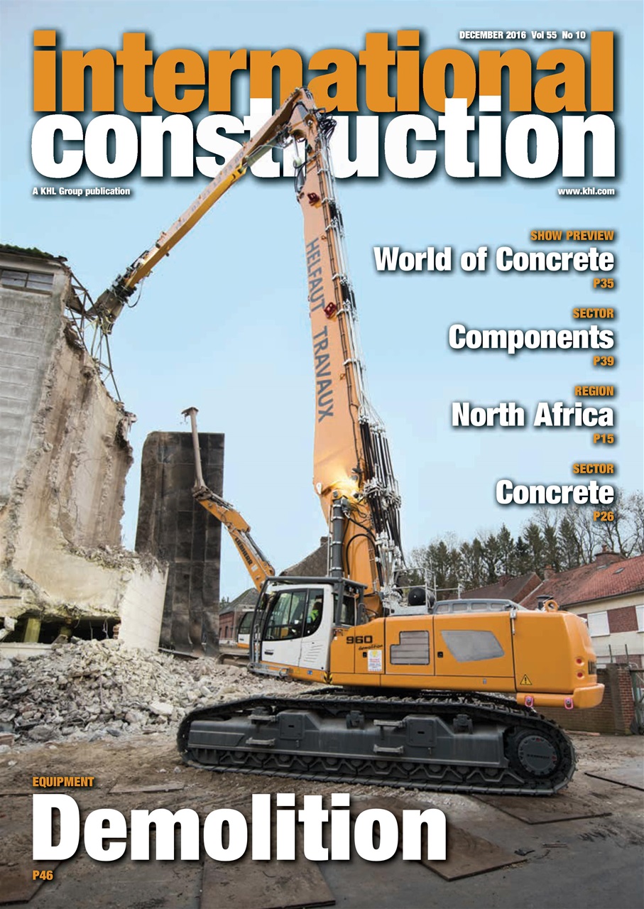 International Construction Magazine December 2016 Back Issue