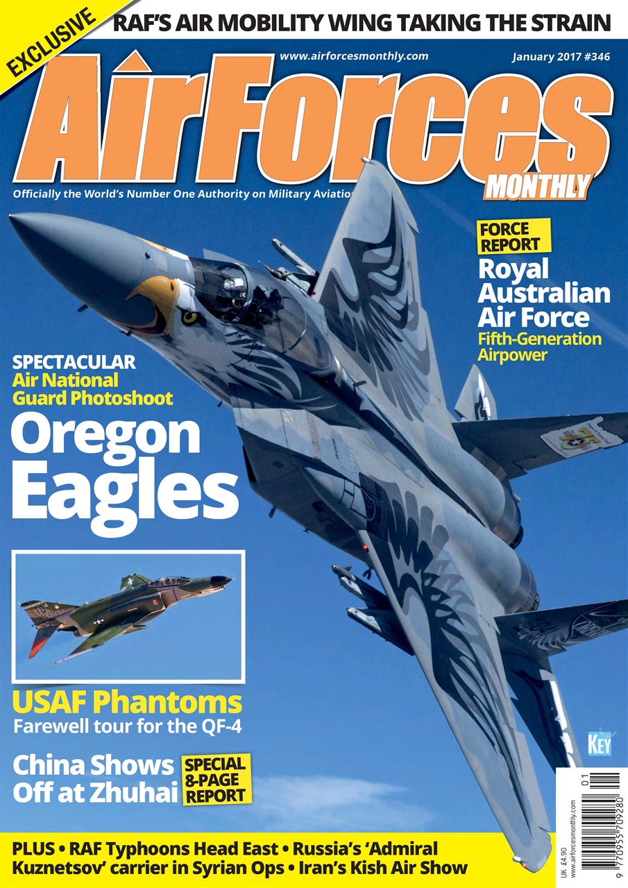 AirForces Monthly Magazine - January 2017 Back Issue