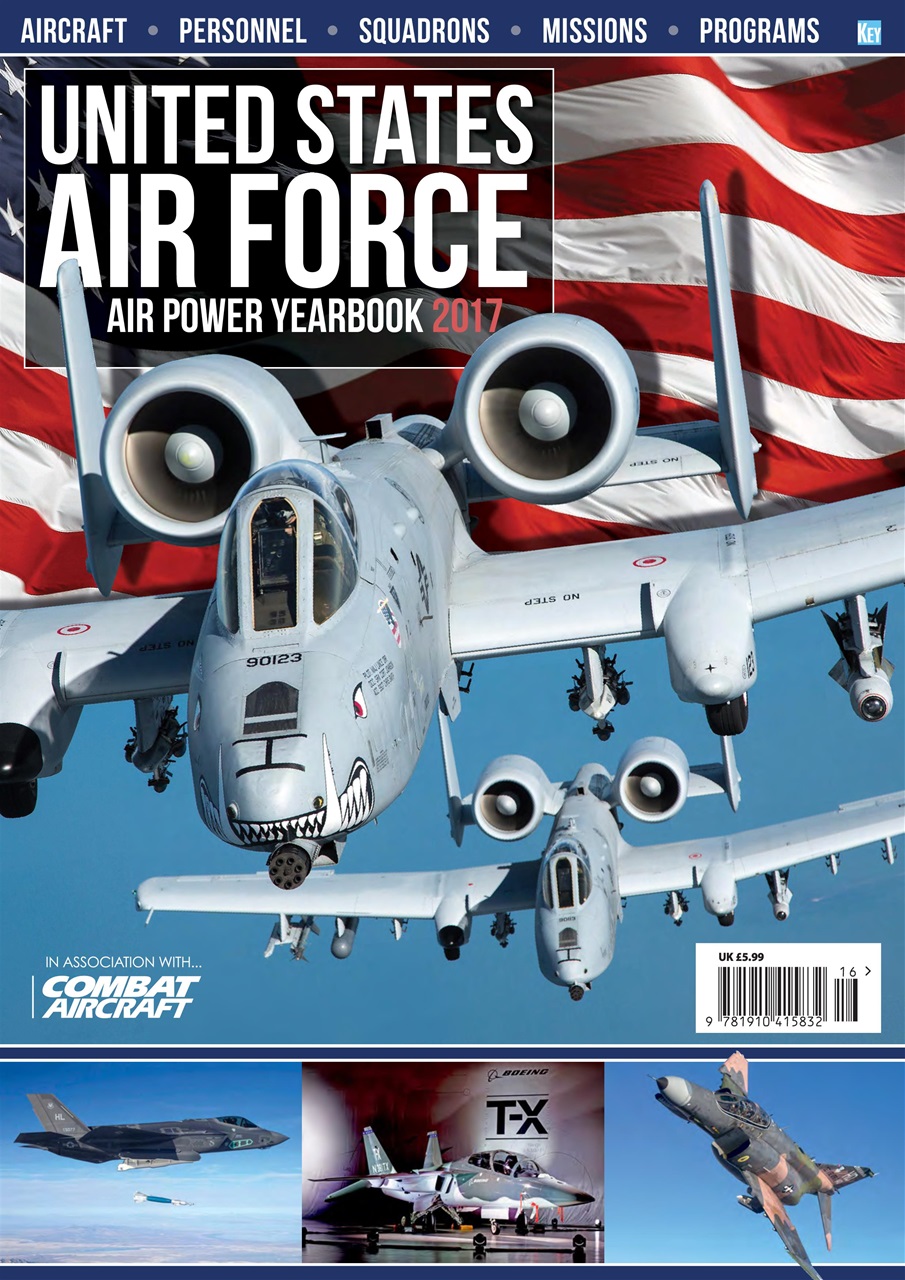 Combat Aircraft Journal Magazine - USAF Yearbook Special Issue