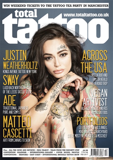 Total Tattoo Magazine - Total Tattoo 148 - Justin weatherhotz Back Issue