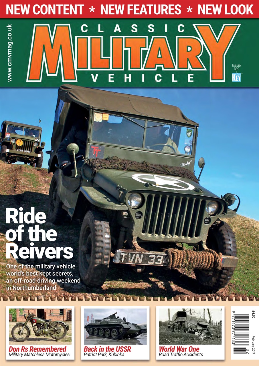 Classic Military Vehicle Magazine February 2017 Back Issue