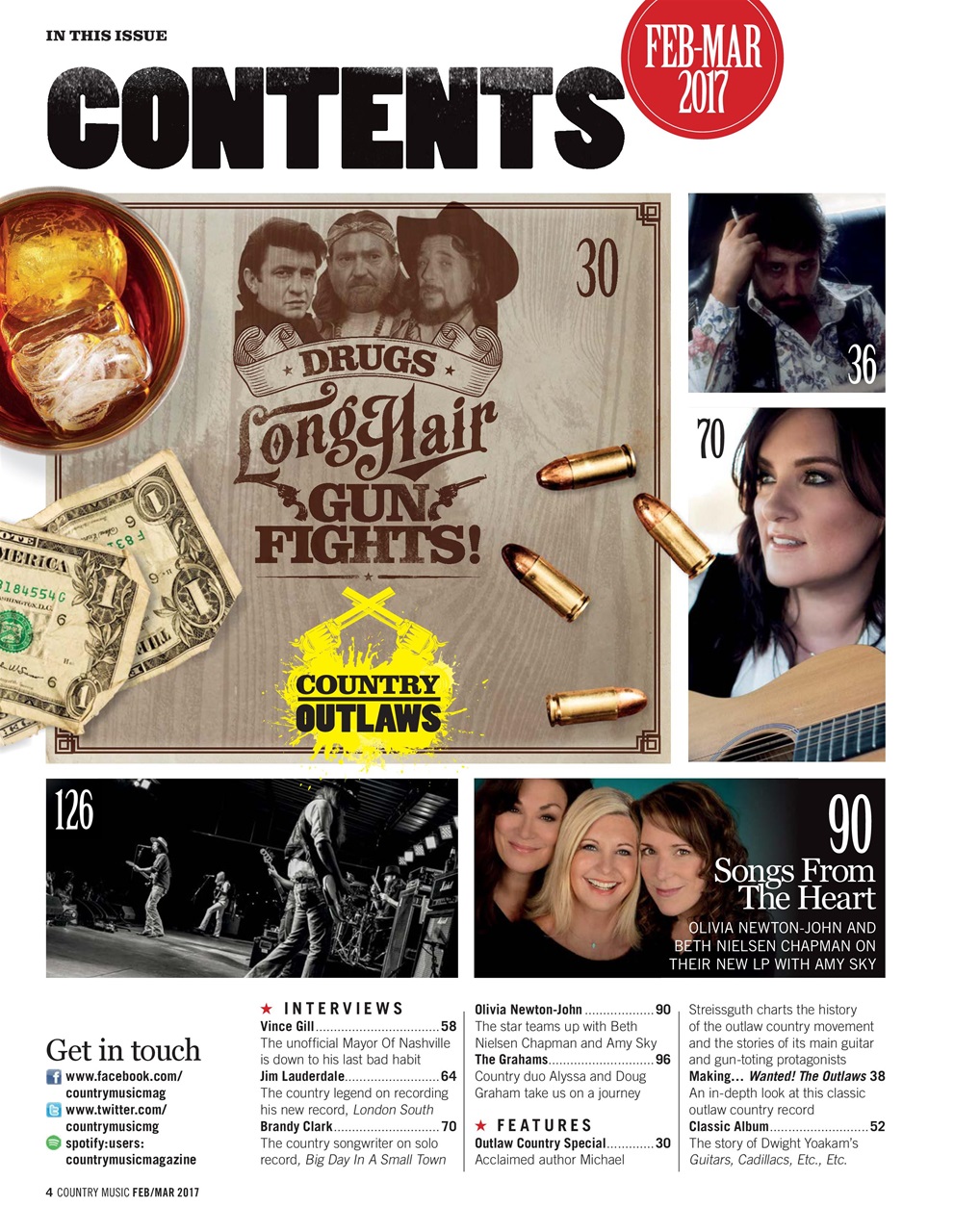 Country Music Magazine FREE Sample Issue Subscriptions