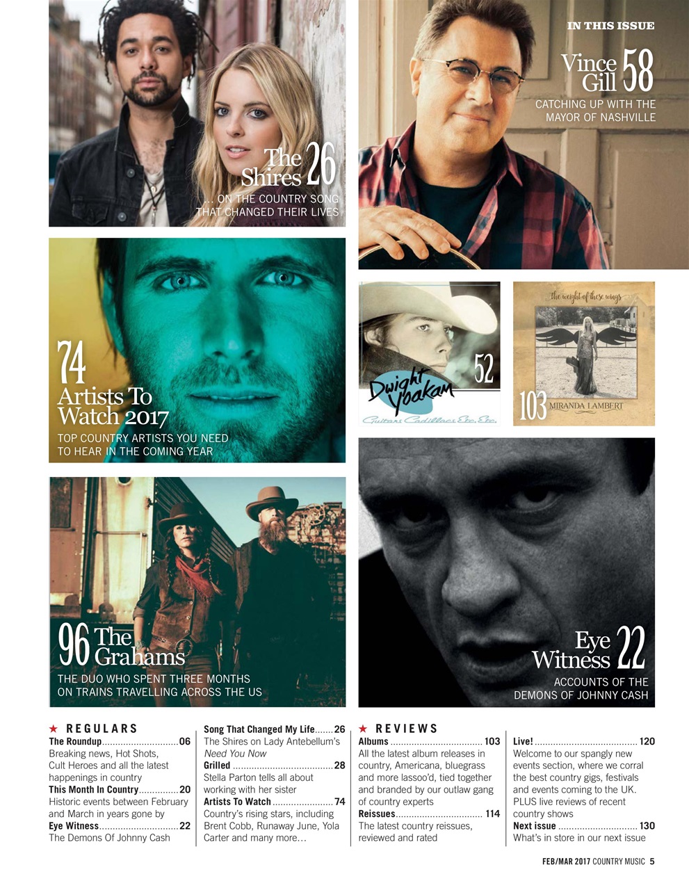 Country Music Magazine FREE Sample Issue Special Issue