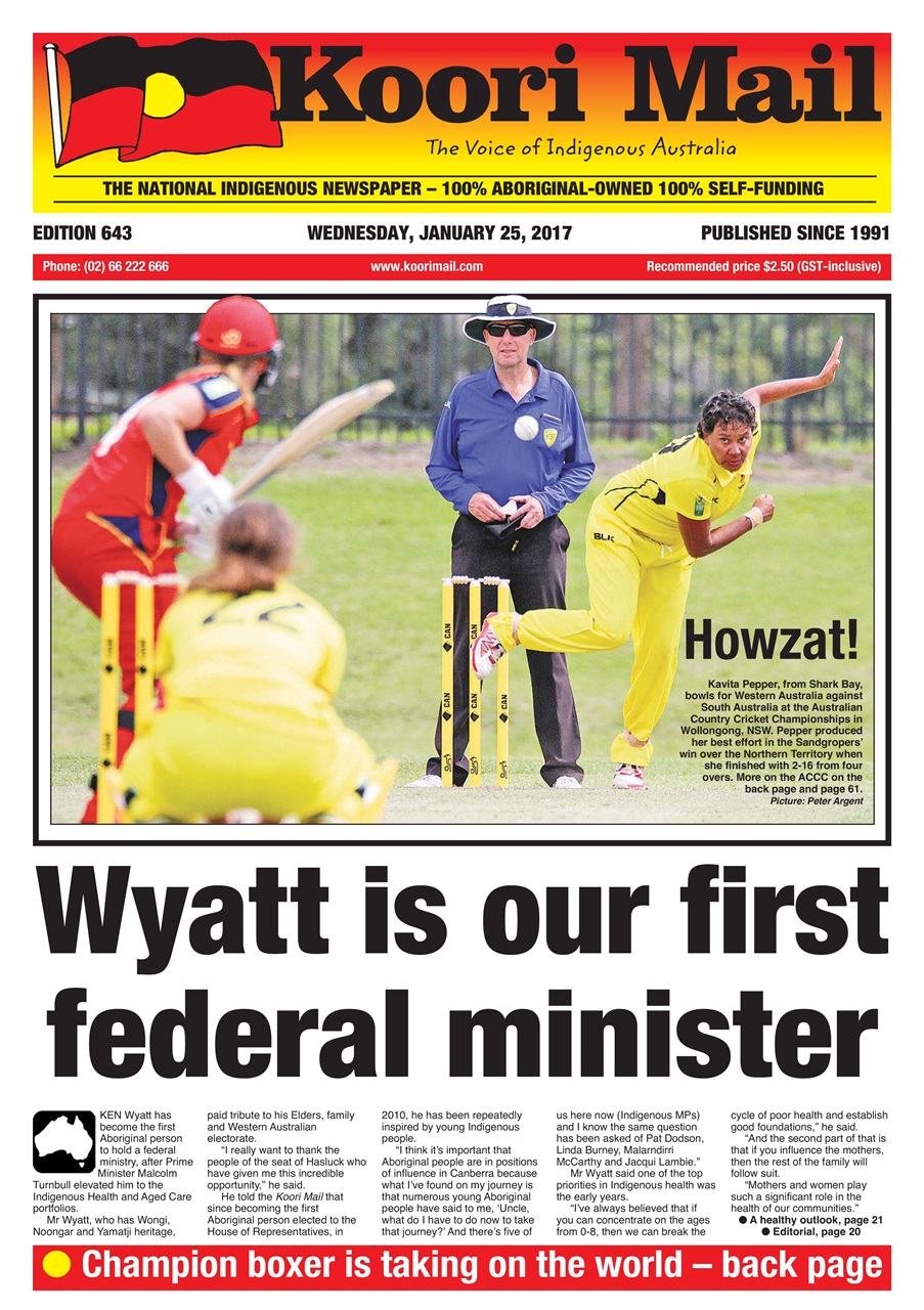 Koori Mail Magazine 643 Back Issue