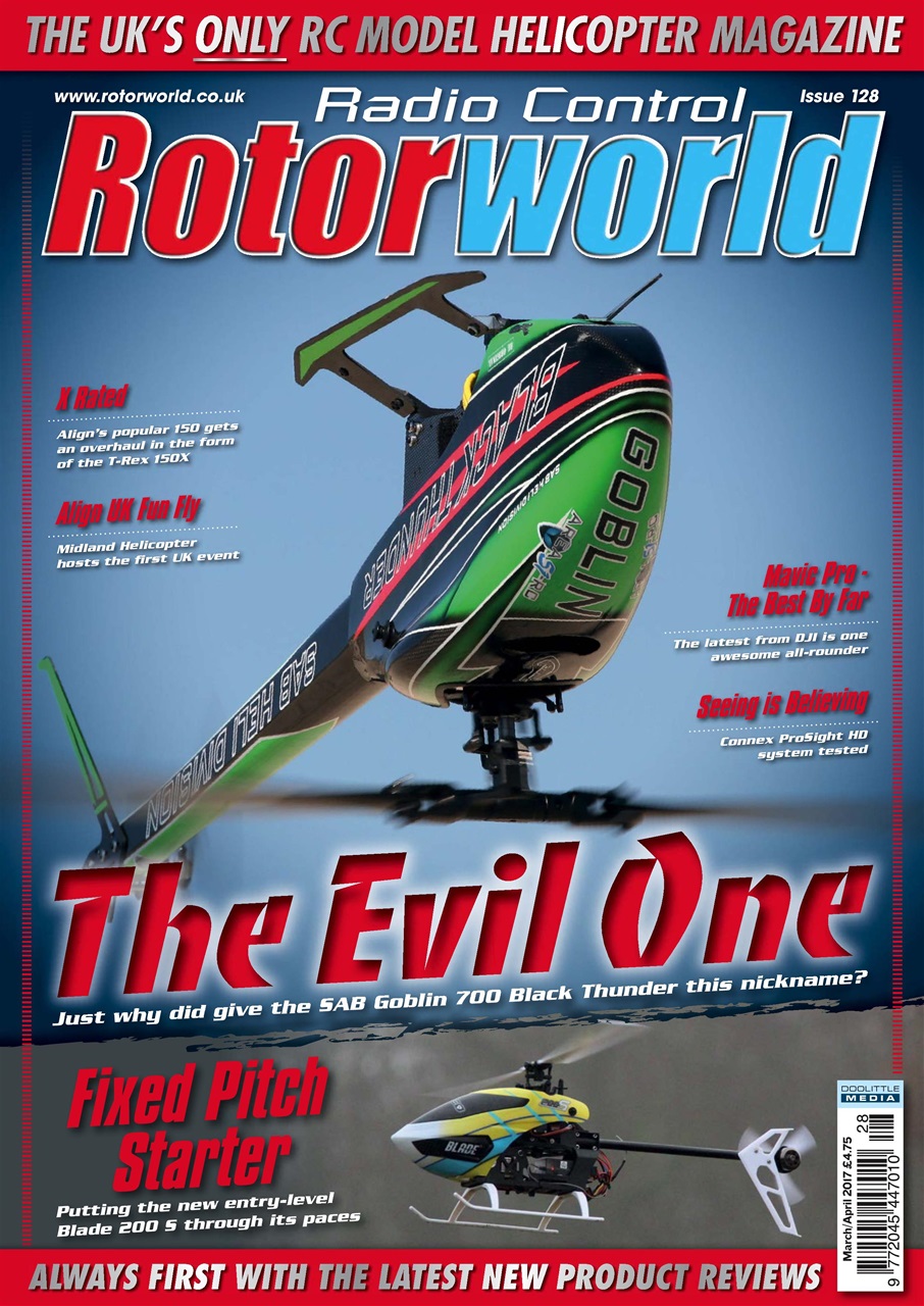 Radio Control Rotor World Magazine 128 Back Issue