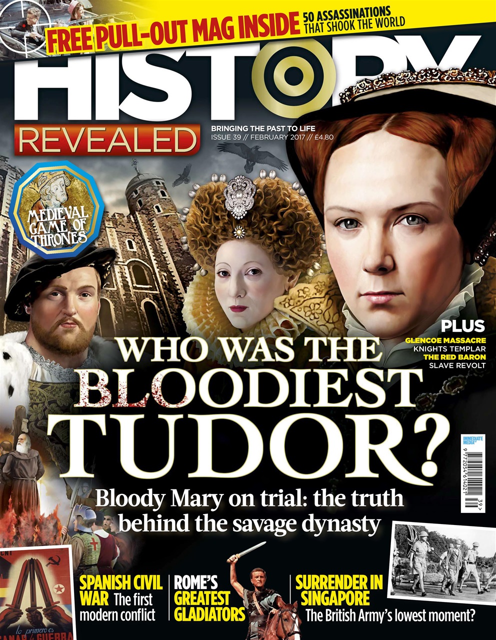 BBC History Revealed Magazine - February 2017 Back Issue