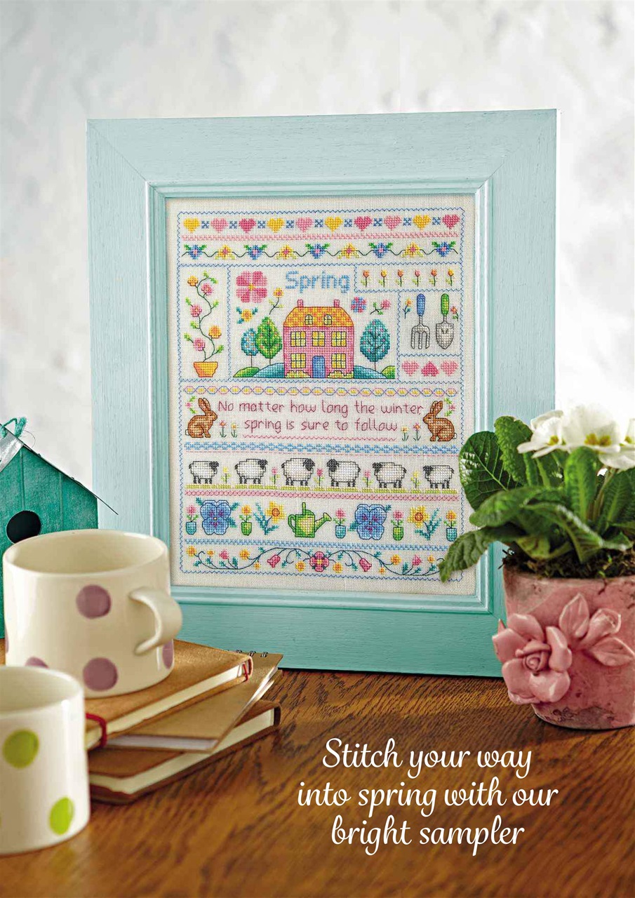 Cross Stitch Collection Magazine Subscriptions and March 2017 Issue